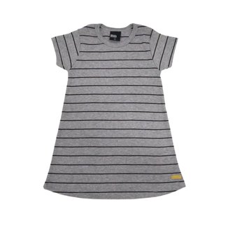 Vestido Infantil Basico Mãe e Filha Cor:Mescla Medio;Tamanho:10