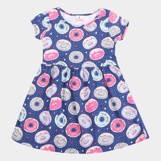 Vestido Infantil Brandili Donuts