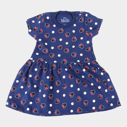 Vestido Infantil Disney Minnie Full