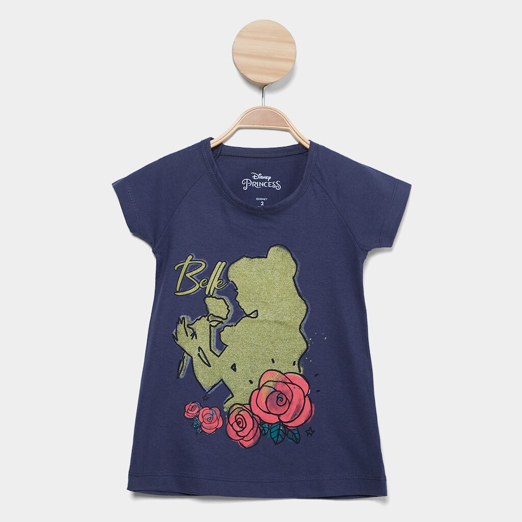 Vestido Infantil Disney Princesa Bella Flower