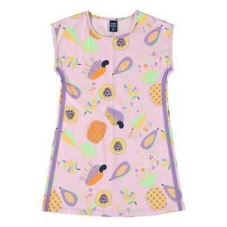Vestido Infantil em Meia Malha Bee Loop