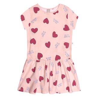 Vestido Infantil Hering Estampado Babados 