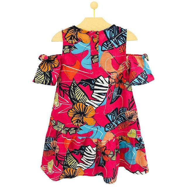 Vestido Infantil Pandi Linho Bright Feminino