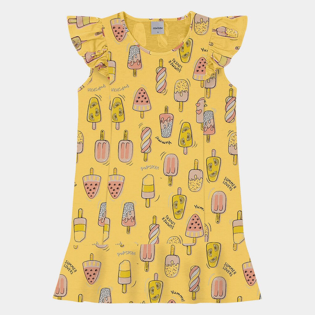 Vestido Infantil Rovitex Picolé