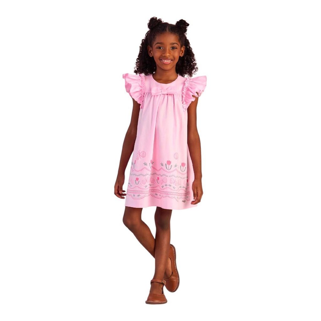 VESTIDO ROSA LAÇO MON SUCRÉ FOREST 3126384