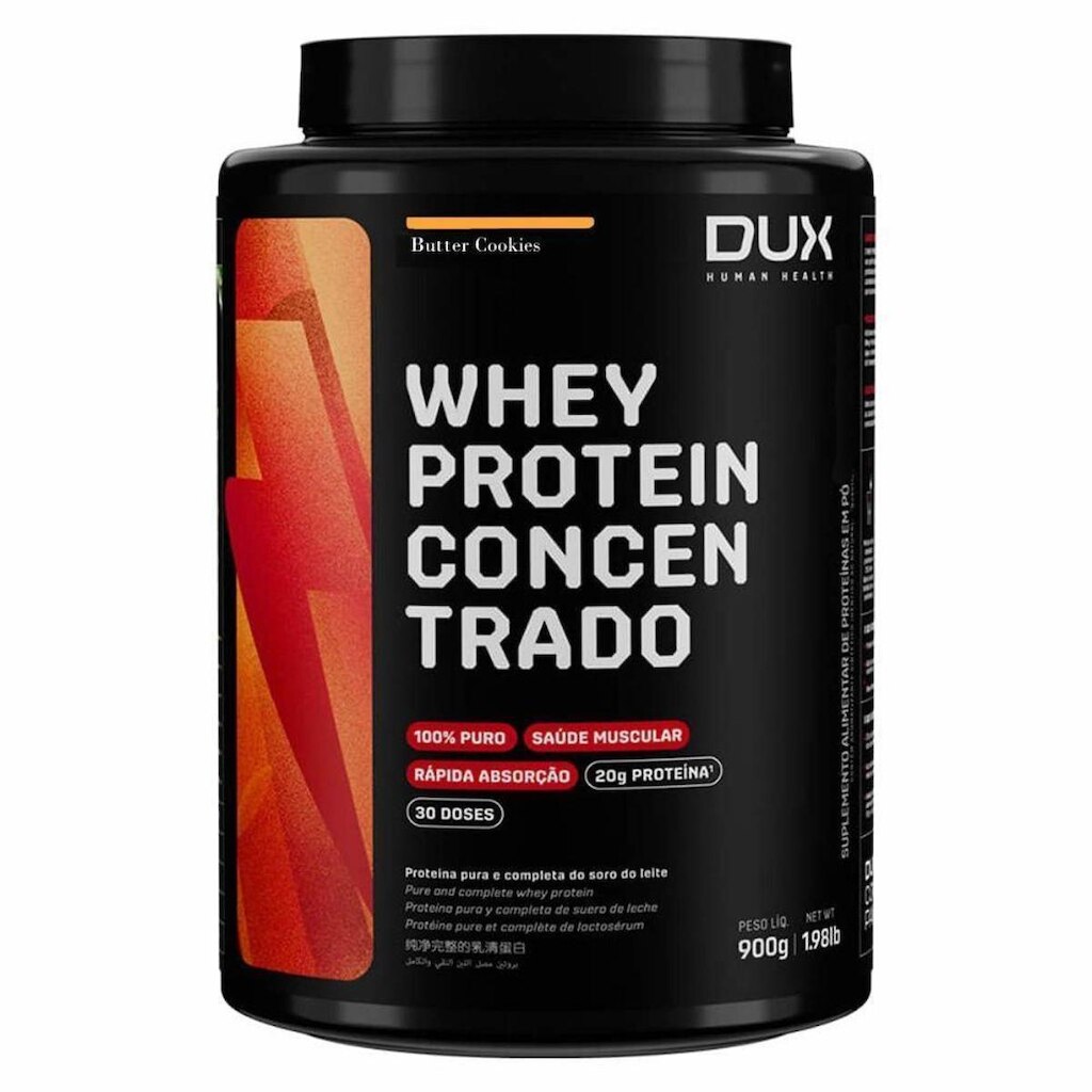 Whey Concentrado Butter Cookies 900g - Dux