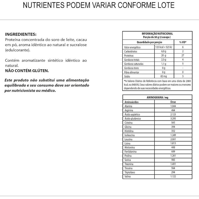 Whey Protein 100% Super Pure 1,8 Kg Body Size Refil - IntegralMédica