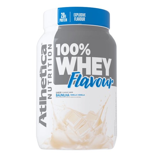 Whey Protein Atlhetica Nutrition 100% Whey Flavour 900g Menor preço em Whey Protein Atlhetica Nutrition 100% Whey Flavour 900g