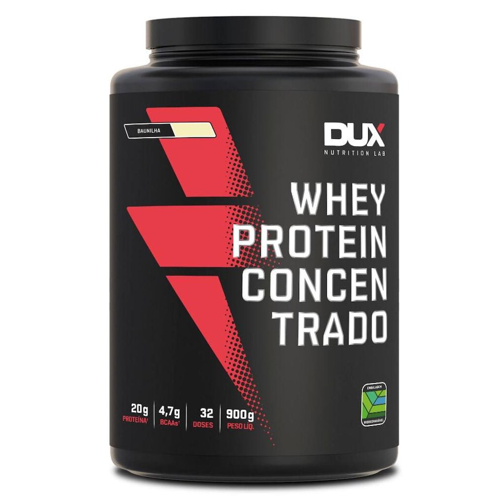 Whey Protein Concentrado Dux Nutrition Pote 900g