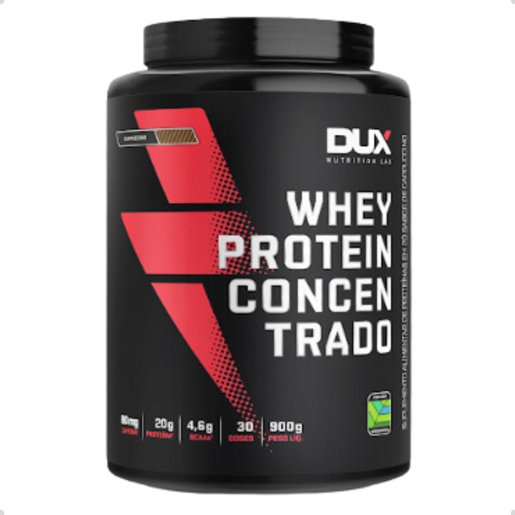 Whey Protein Concentrado Pote 900g Dux Nutrition