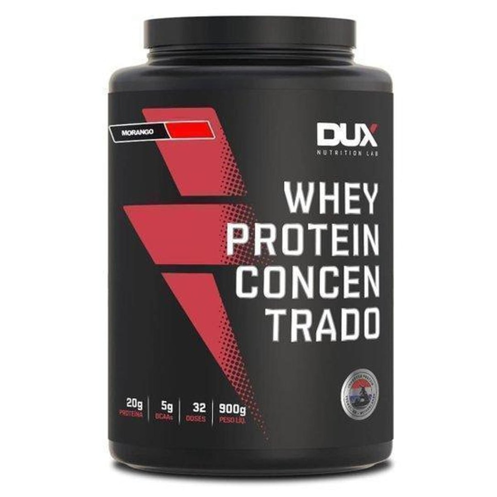 Whey Protein Concentrado - Pote 900g Dux Nutrition