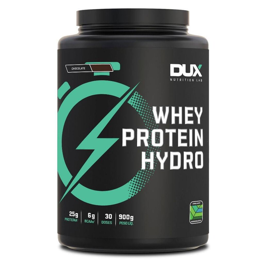 Whey Protein Hydro Hidrolisada Dux Nutrition Pote 900g