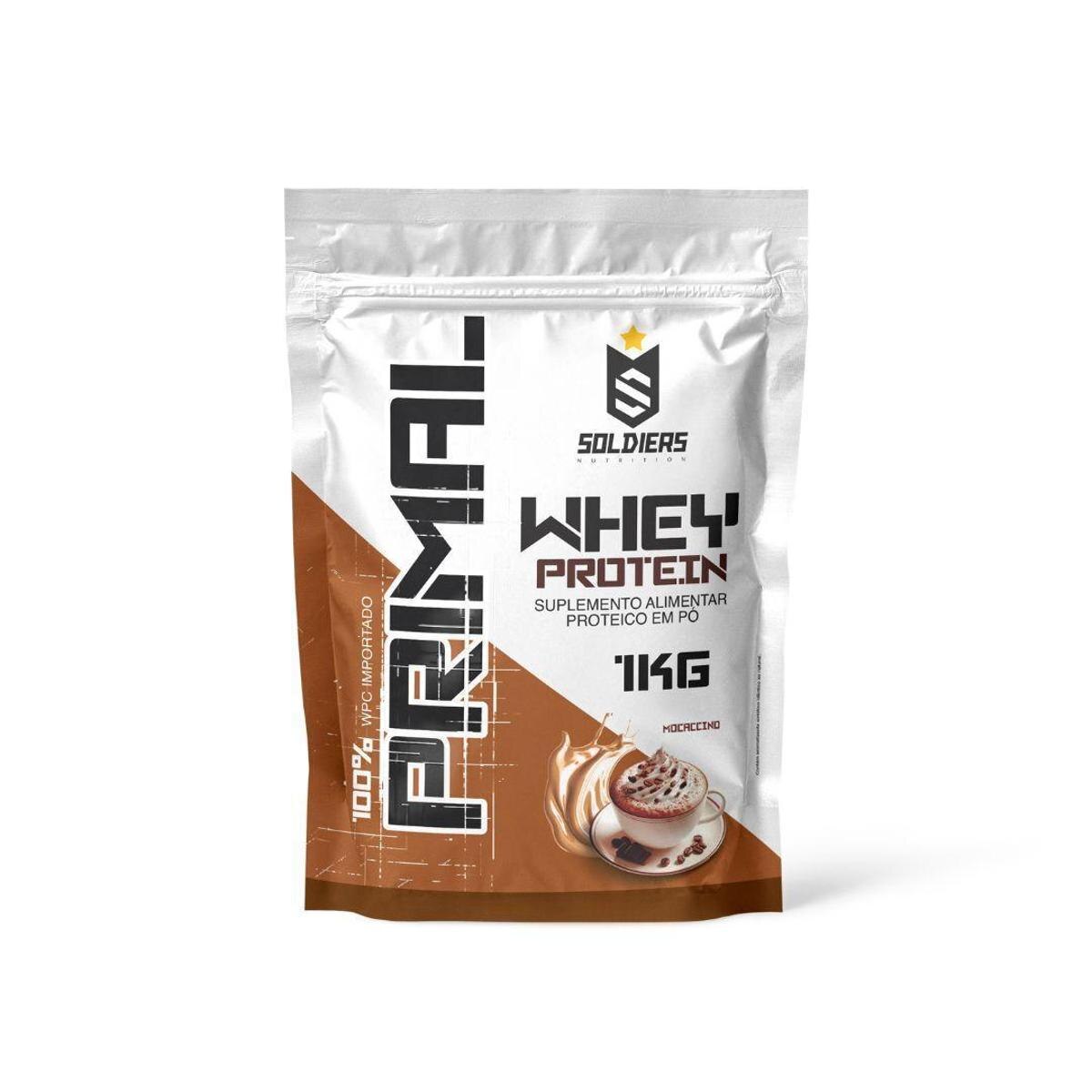 Soldiers Nutrition Primal Whey Protein Mocaccino 1kg